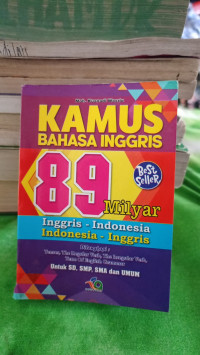 Image of Kamus Bahasa Inggris 89 milyar