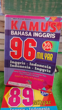 Image of Kamus Bahasa Inggris 96 Milyar