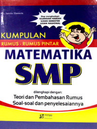 Image of Kumpulan Rumus-Rumus Pintar Matematika smp : dilengkapi dengan Teori dan pembahasan rumus soal-soal dan penyelesaiannya