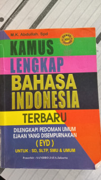 Image of KAMUS LENGKAP BAHASA INDONESIA TERBARU