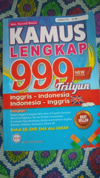 Image of Kamus Lengkap 999 Trilyun Inggris-Indonesia
Indonesia-Inggris