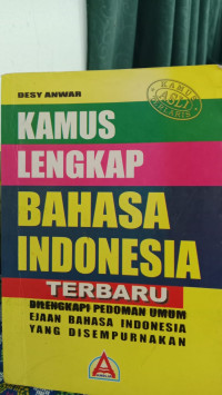 Image of kamus lengkap bahasa indonesia  terbaru dilengkapi pedoman umum ejaan bahasa indonesia yang disempurnakan