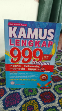 Image of KAMUS LENGKAP 999 TRIYUN INGGRIS-INDONESIA