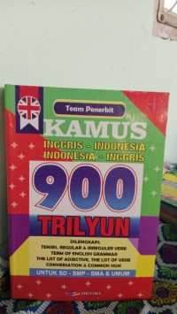 Image of KAMUS INGGRIS-INDONESIA 900 TRILYUN