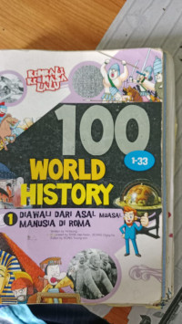 Image of 100 WORLD HISTORRY VOL 1