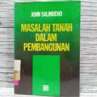 Image of MASALAH TANAH DALAM PEMBANGUNAN