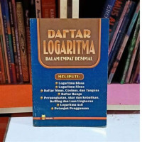 Image of Daftar Logaritma Dalam Empat Desimal