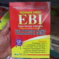 Image of Pedoman Umum EBI Ejaan Bahasa Indonesia