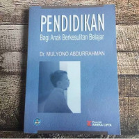 Image of pendidikan bagi anak berkesulitan belajar