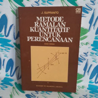 Image of Metode Ramalan Kuantitatif Untuk Perencanaan