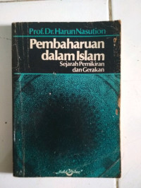 Image of pembaharuan dalam islam sejarah pemikiran dan gerakan