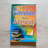 Image of sinonim dan antonim