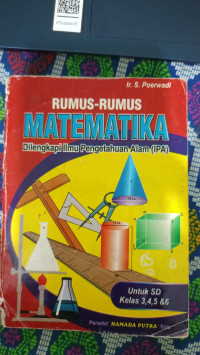 Image of Rumus-Rumus Matematika Dilengkapi ilmu pengetahuan Alam (PAI)