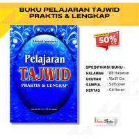Image of pelajaran tajwid praktis & lengkap