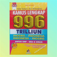 Image of Kamus Lengkap 996 Trilliun Inggris-Indonesia
Indonesia-Inggris